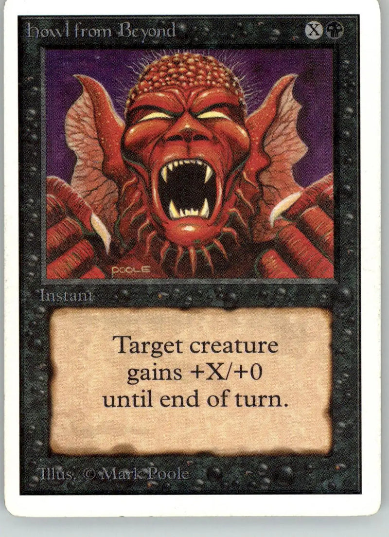 Howl from Beyond - Unlimited Edition - MP Magic: The Gathering - Magic Card Single