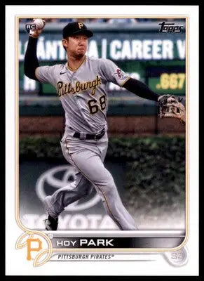 Hoy Park Rookie 2022 Topps #184 Pittsburgh Pirates - Baseball Card Single