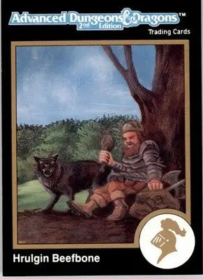 Hrulgin Beefbone - 1992 TSR Advanced Dungeons & Dragons - #80 - Non_sport - Non-Sports Card Single