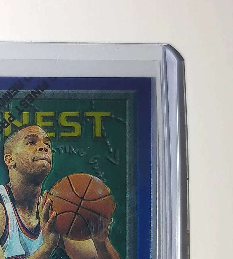 Hubert Davis 1995-96 Topps Finest NBA #213 Card New York Knicks - Basketball Card Single