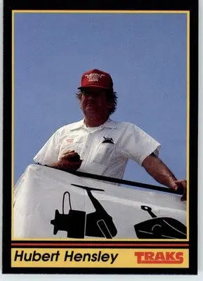 Hubert Hensley - 1991 Traks - #169 - RC Racing - Racing Card Single