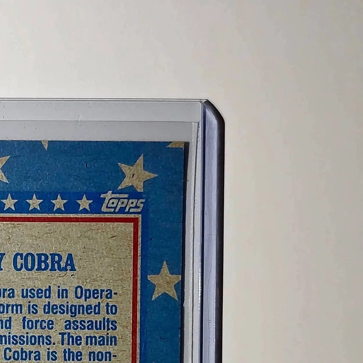 Huey Cobra 1991 Topps Desert Storm #174 Card