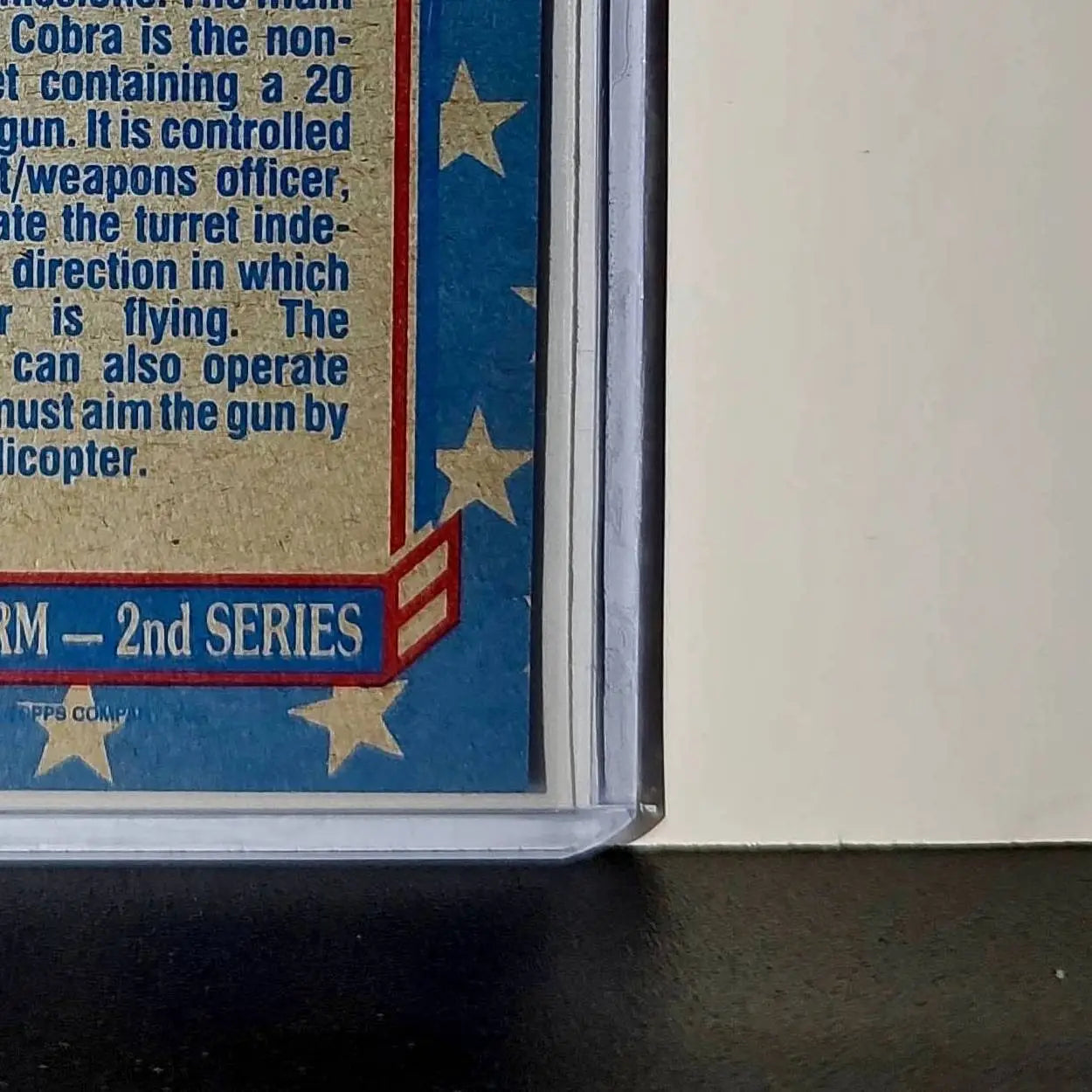 Huey Cobra 1991 Topps Desert Storm #174 Card
