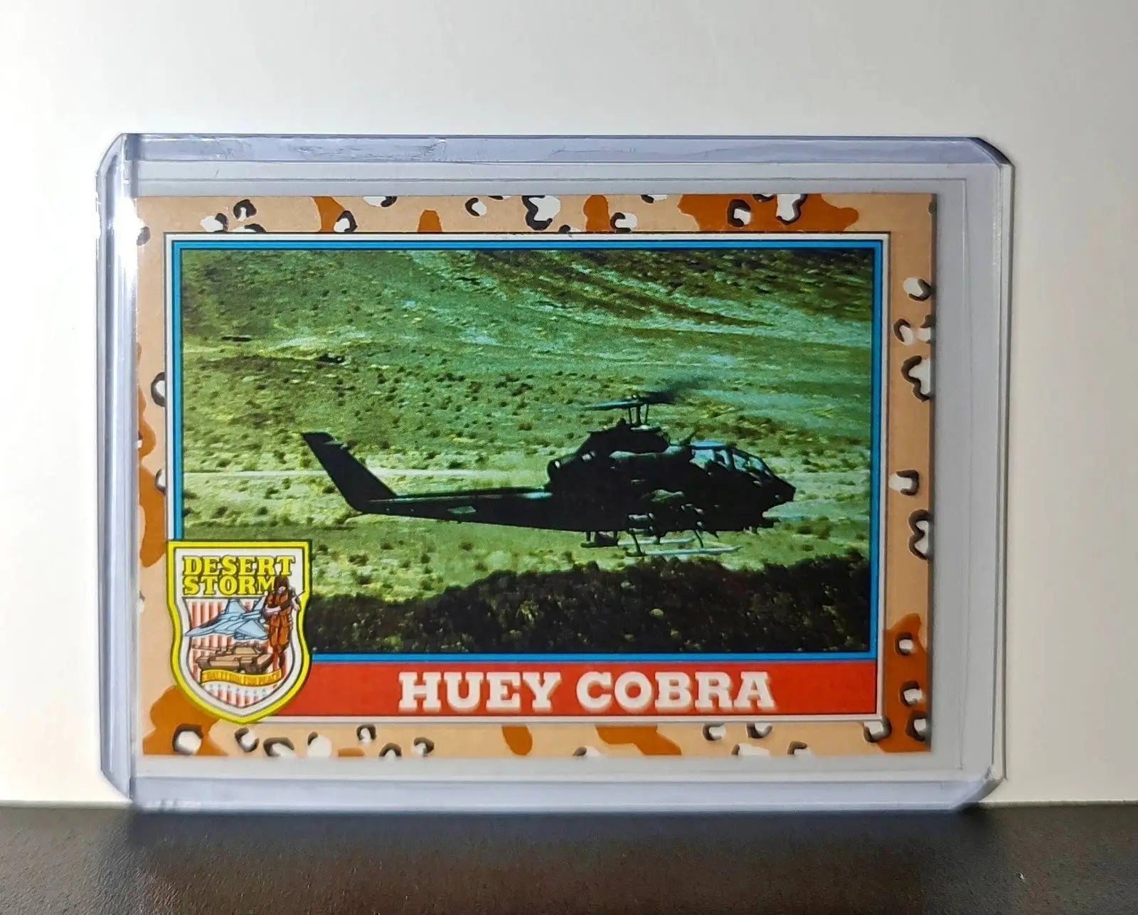 Huey Cobra 1991 Topps Desert Storm #174 Card