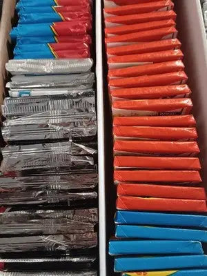 HUGE 250-card Baseball Card Collection! - In Vintage Sealed Packs. Rip & repeat! - Baseball Card Box