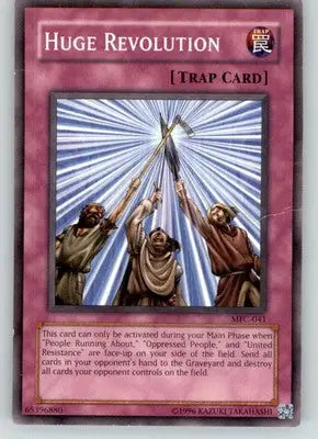 Huge Revolution - Magician’s Force - MFC-041 - Heavily Played - Yu-Gi-Oh! Card Single