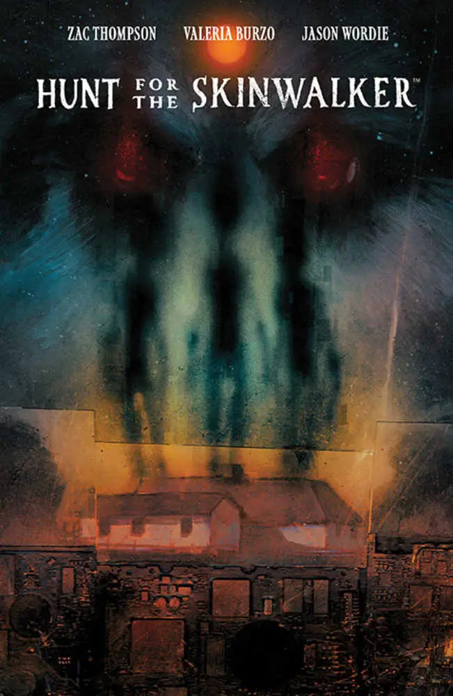 Hunt For The Skinwalker TPB book cover showcasing scientific investigation and trading cards