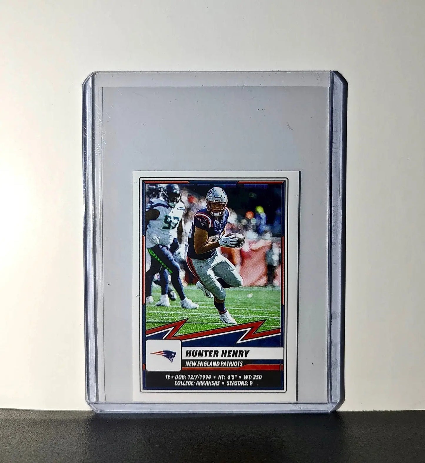 Hunter Henry 2025 Panini NFL #79 Sticker New England Patriots - Other
