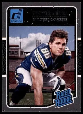 Hunter Henry Rookie 2016 Donruss #369 San Diego Chargers