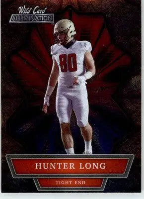 Hunter Long - 2021 Wild Card Alumination - #ABC-30 - Football - Football Card Single
