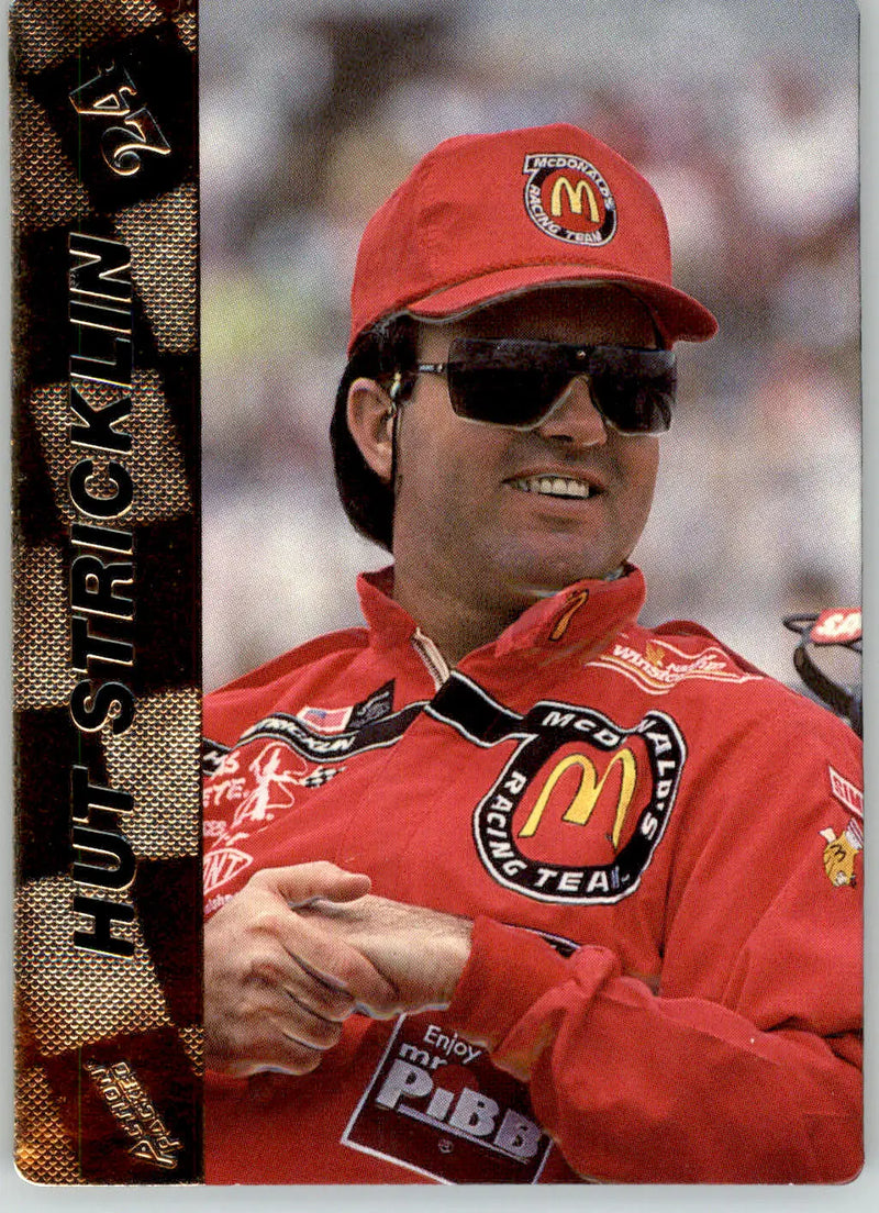 Hut Stricklin - 1994 Action Packed - #24 - Racing - Racing Card Single