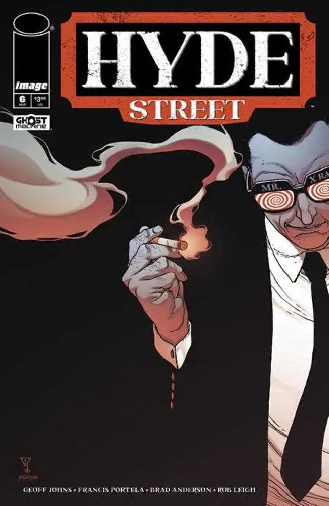Hyde Street comic book Cover B Francis Portela Brad Anderson Variant on display