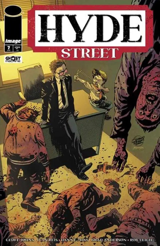 Hyde Street comic book cover featuring Brad Anderson variant and Matinee Monster design