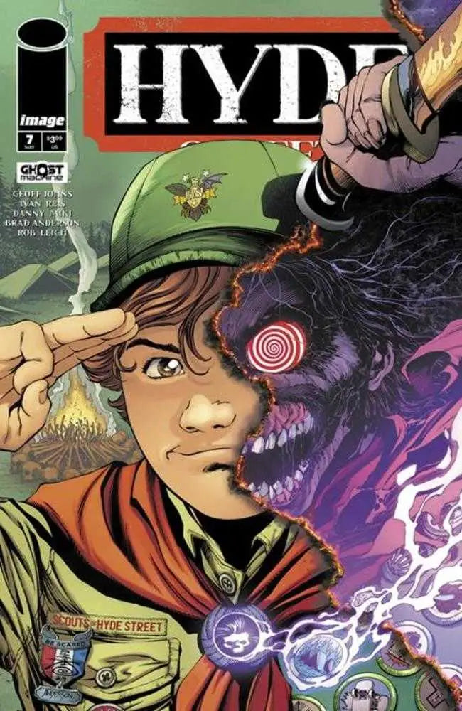 Comic book cover Hyde Street Matinee Monster variant by Danny Miki and Brad Anderson