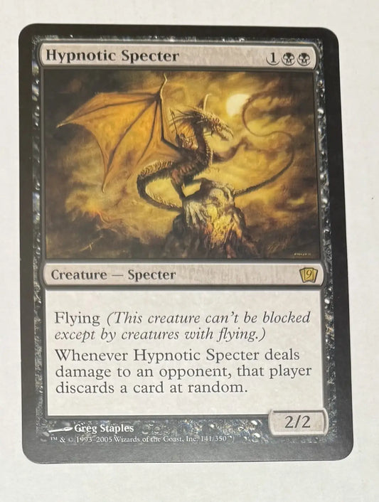 Hypnotic Specter (9th Edition) Oversize Cards Regular - Magic Card Single