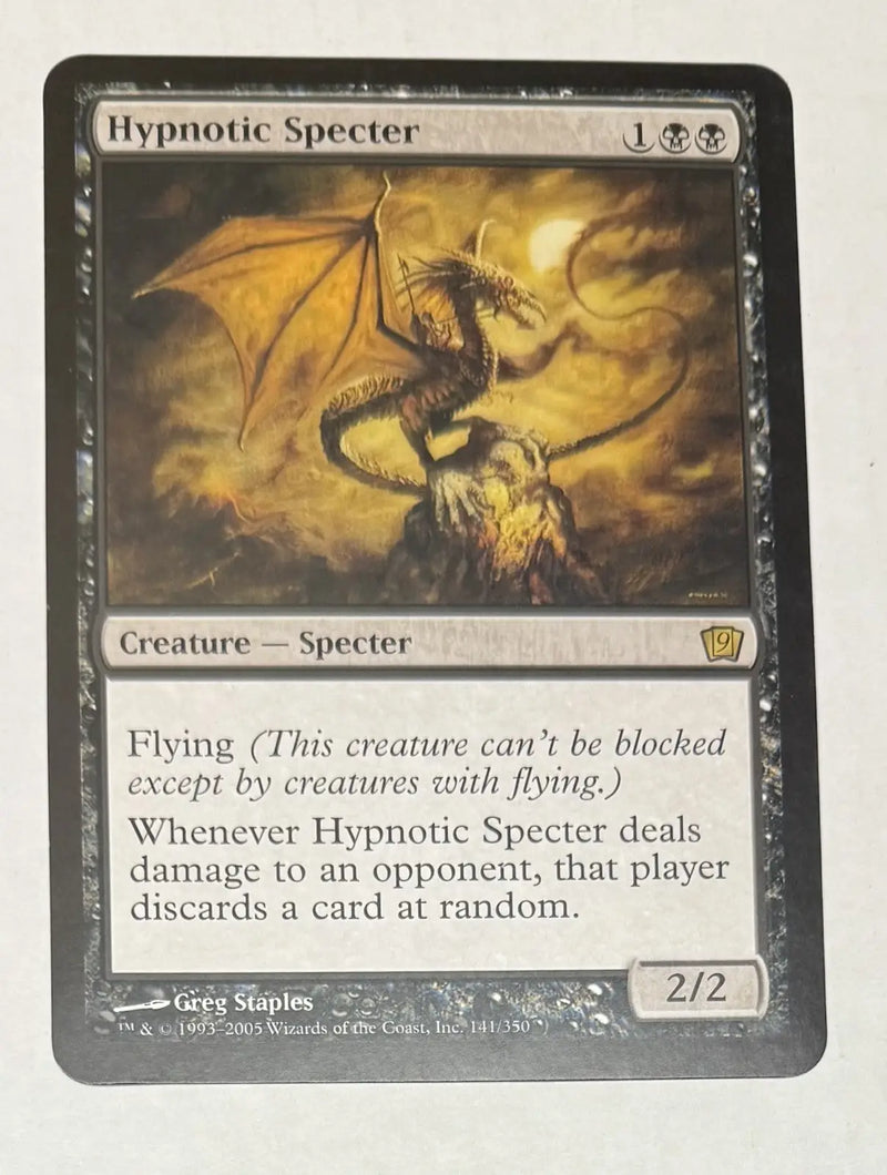 Hypnotic Specter (9th Edition) Oversize Cards Regular - Magic Card Single