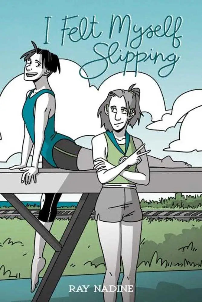 I Felt Myself Slipping TPB book cover by Ray Nadine featuring Station Six artwork