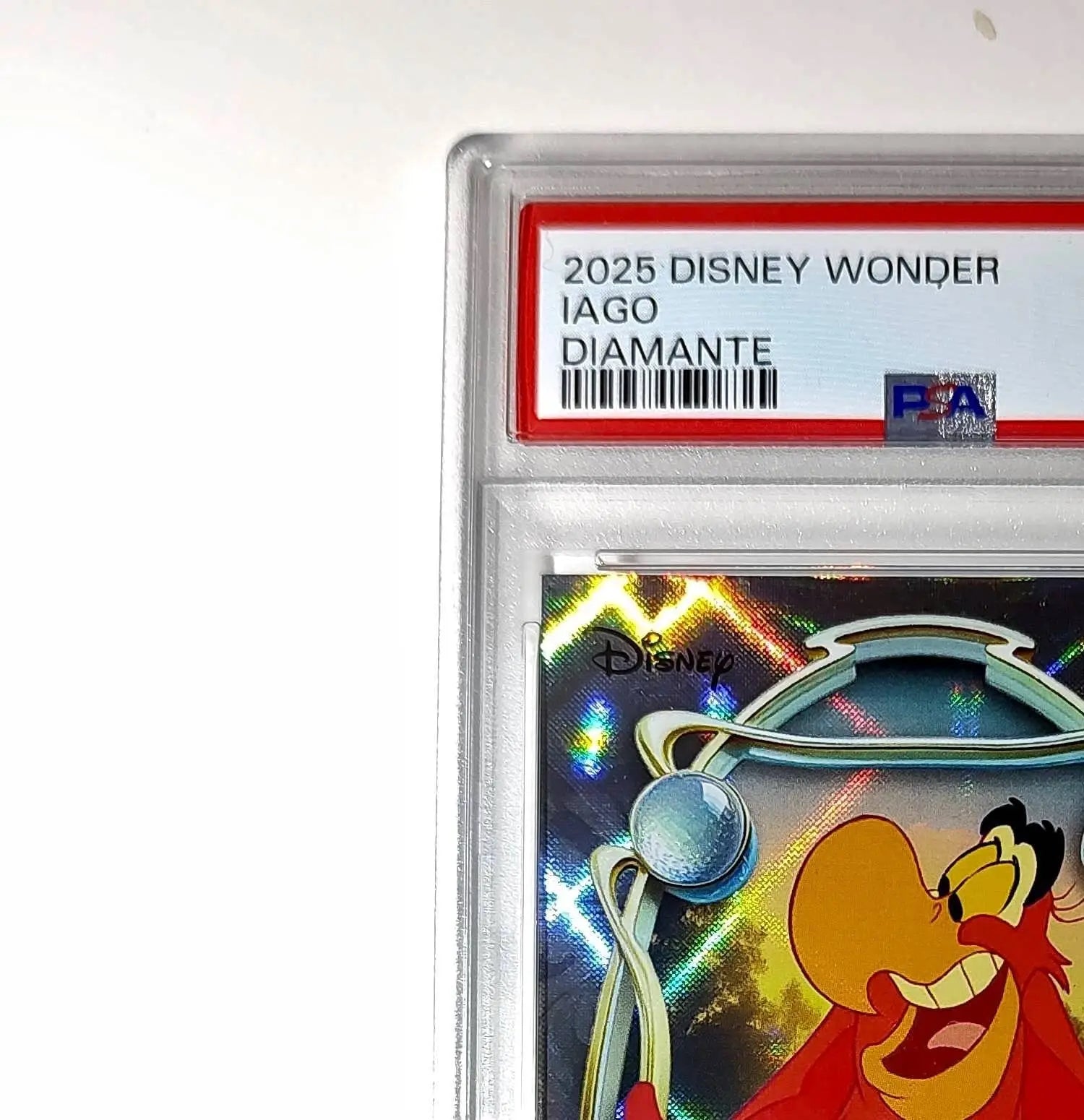 Iago 2025 Topps Disney Wonder #53 Winter Variant Card Aladdin PSA 8 - Non-Sports Card Single