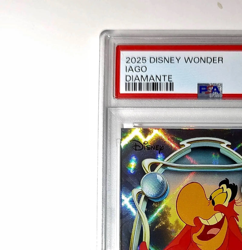 Iago 2025 Topps Disney Wonder #53 Winter Variant Card Aladdin PSA 8 - Non-Sports Card Single