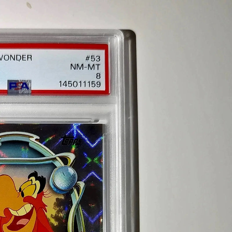 Iago 2025 Topps Disney Wonder #53 Winter Variant Card Aladdin PSA 8 - Non-Sports Card Single