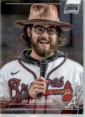 Ian Anderson - 2022 Stadium Club Chrome - #283 - Baseball - Baseball Card Single