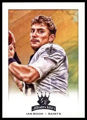 Ian Book 2021 Panini Chronicles Gridiron Kings #GK-9 New Orleans Saints - Football Card Single