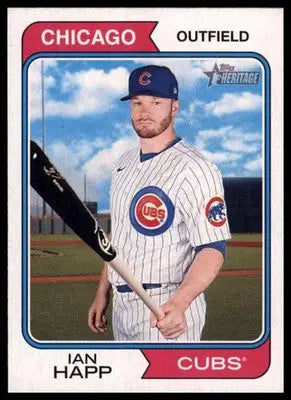 Ian Happ 2023 Topps Heritage #38 Chicago Cubs - Baseball Card Single