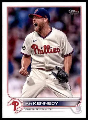 Ian Kennedy 2022 Topps #102 Philadelphia Phillies - Baseball Card Single