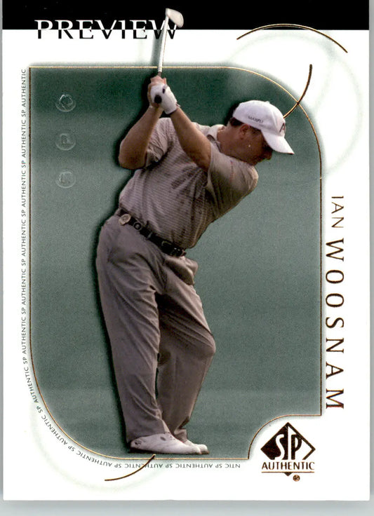 Ian Woosnam - 2001 Upper Deck - #2 - SP Authentic Preview Golf - Golf Card Single