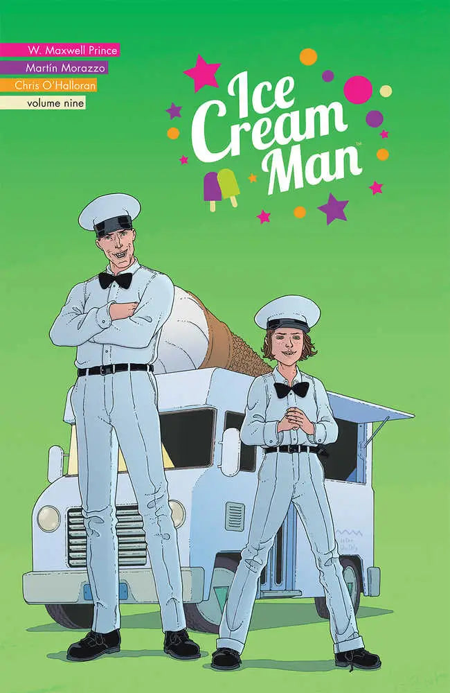 Ice Cream Man comic book cover for Ice Cream Man TPB Volume 09 Heavy Narration
