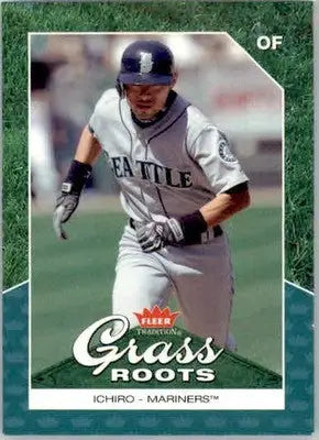 Ichiro - 2006 Fleer Tradition - #GR-23 - Grass Roots Baseball - Baseball Card Single