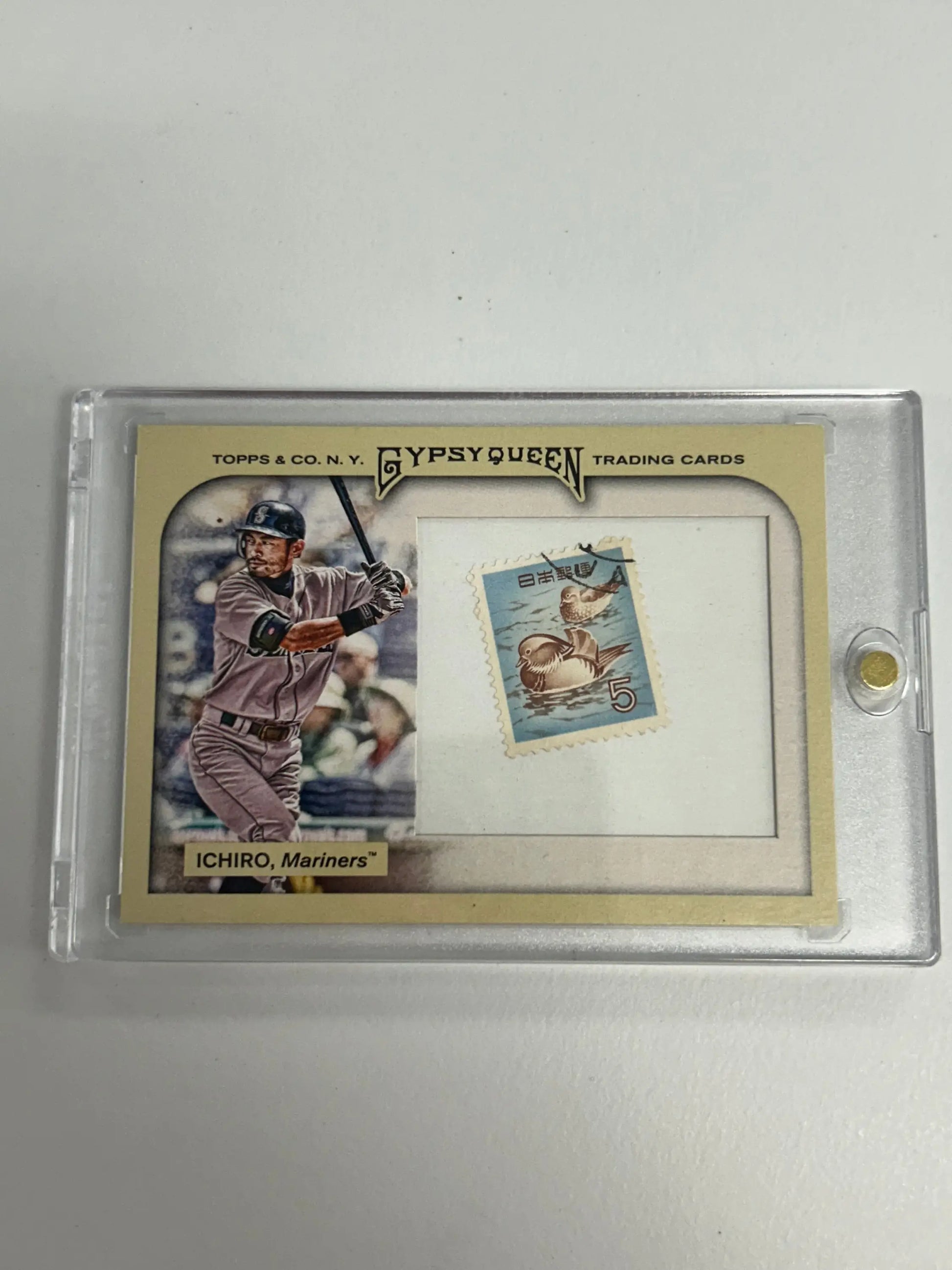 Ichiro Suzuki 2011 Topps Gypsy Queen Stamp #1/10 - Baseball Card Single