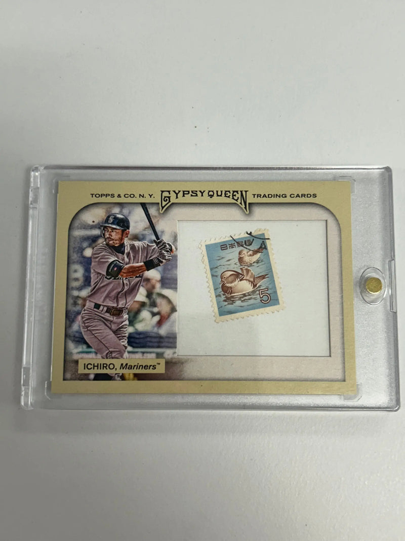 Ichiro Suzuki 2011 Topps Gypsy Queen Stamp #1/10 - Baseball Card Single