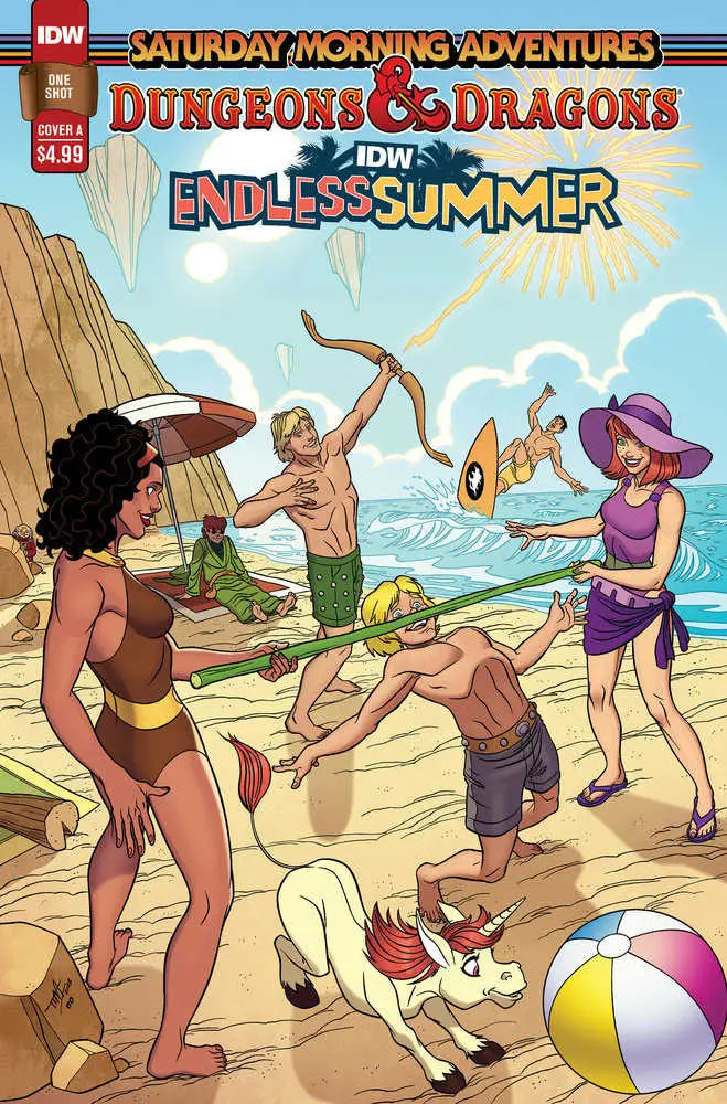Idw Endless Summer--Dungeons & Dragons: Saturday Morning Adventures Cover A (Levins) - Comic Book
