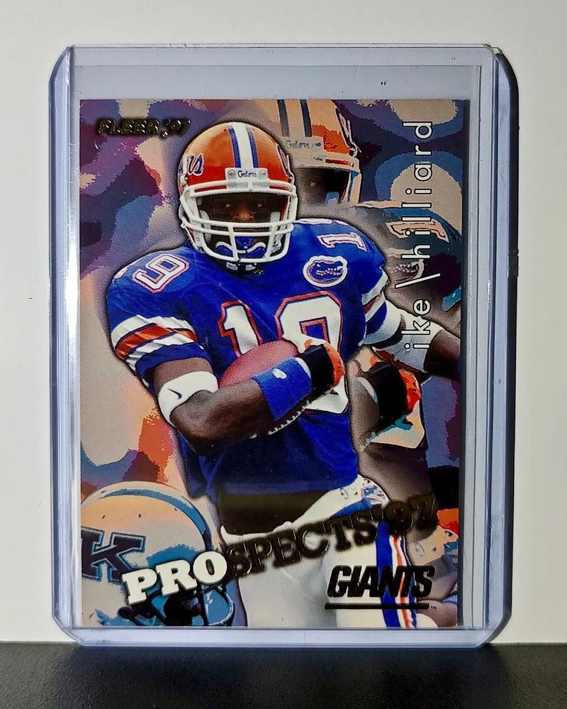 Ike Hilliard 1997 Fleer Prospects NFL #7 Card New York Giants