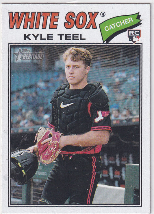 2026 TOPPS HERITAGE #182 KYLE TEEL- CHICAGO WHITE SOX