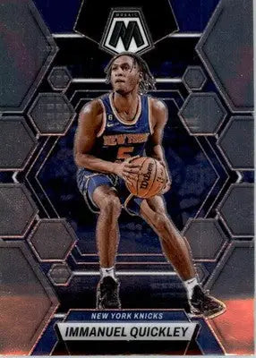 Immanuel Quickley - 2022-23 Panini Mosaic - #63 - Basketball - Basketball Card Single