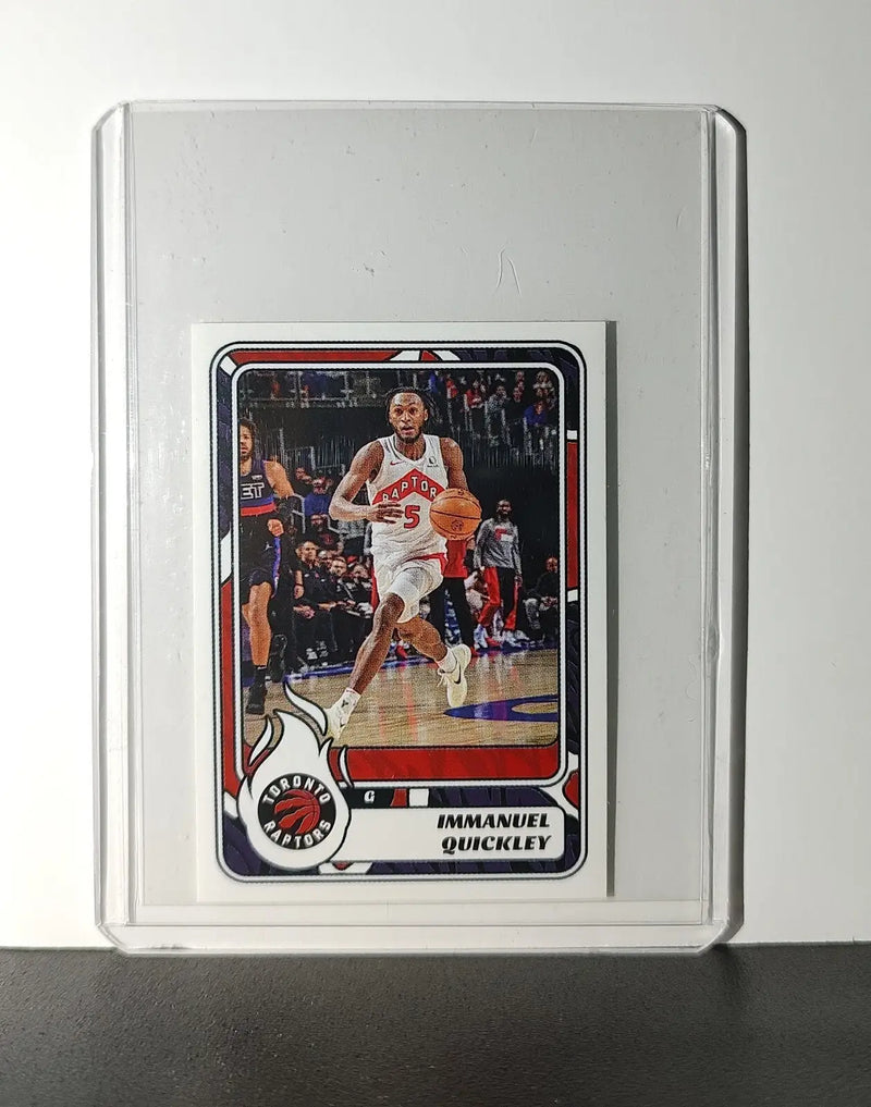 Immanuel Quickley 2024-25 Panini NBA #269 Sticker Card Toronto Raptors - Basketball Card Single