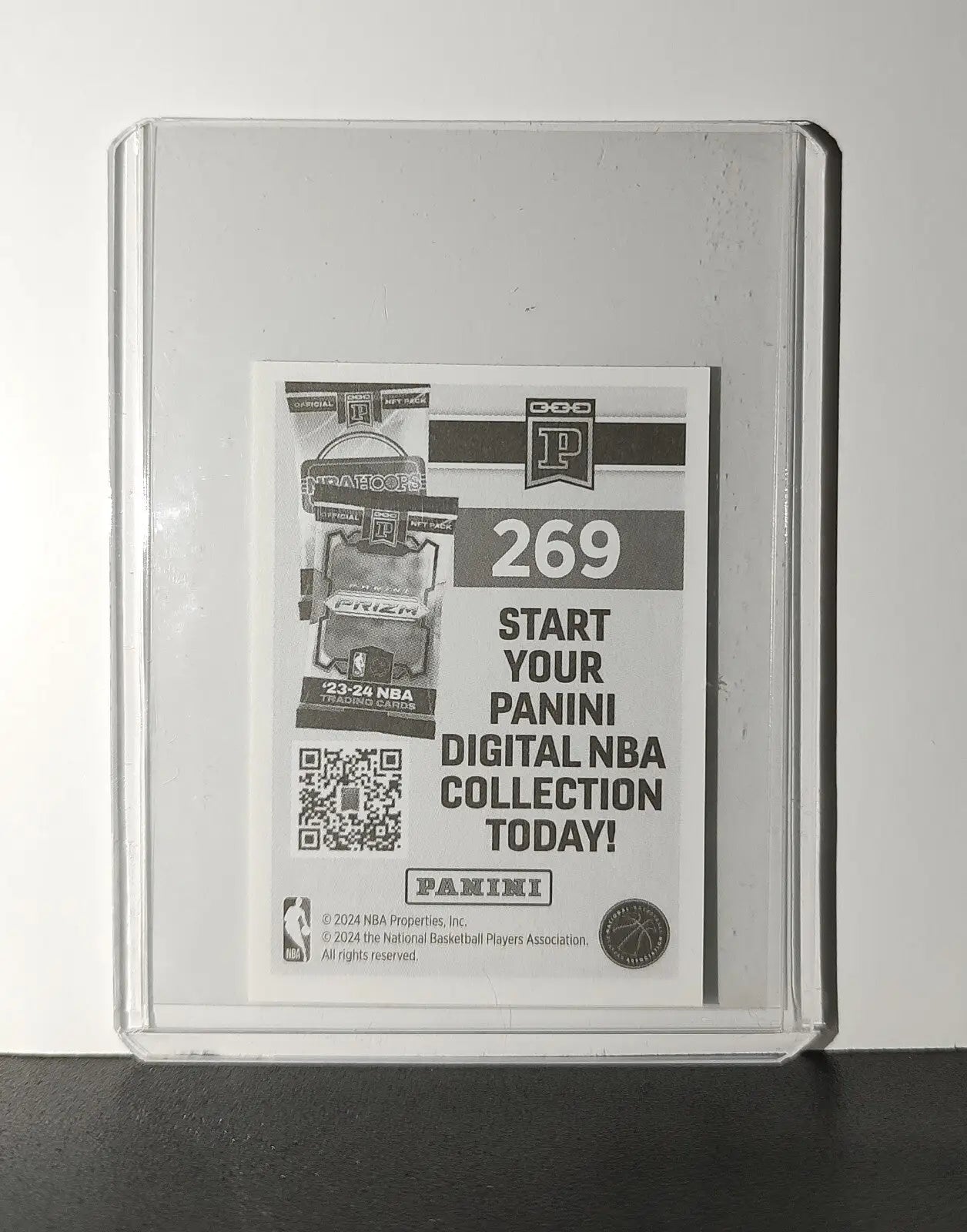 Immanuel Quickley 2024-25 Panini NBA #269 Sticker Card Toronto Raptors - Basketball Card Single