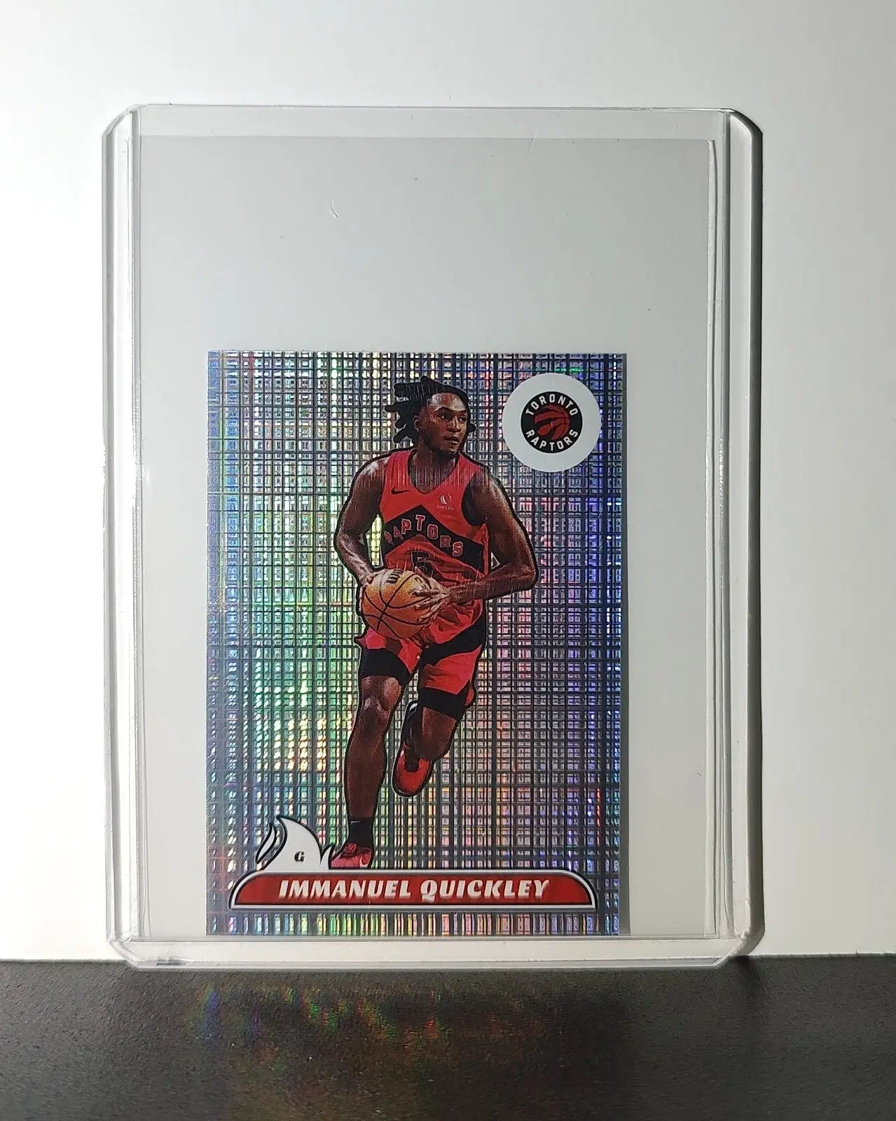Immanuel Quickley 2024-25 Panini NBA #280 Sticker Card Toronto Raptors