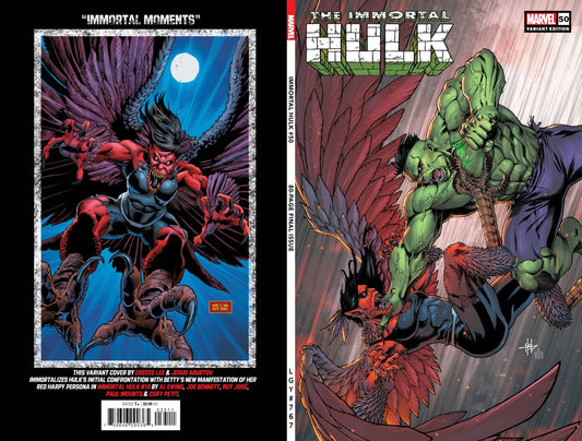IMMORTAL HULK 50 CREEES LEE VARIANT - Comic Book