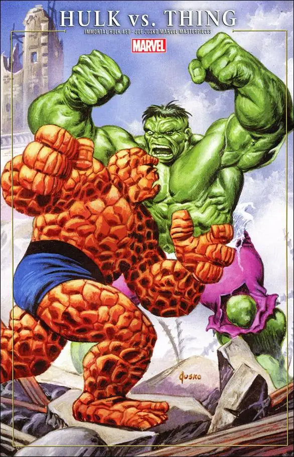 IMMORTAL HULK 50 JUSKO MARVEL MASTERPIECES VARIANT - Comic Book