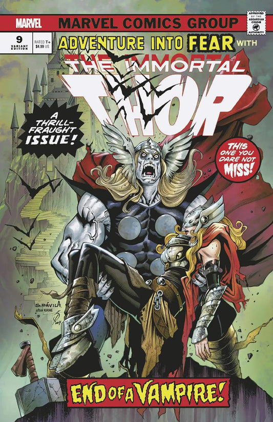 Immortal Thor #9 Sergio Davila Vampire Variant - Comic Book