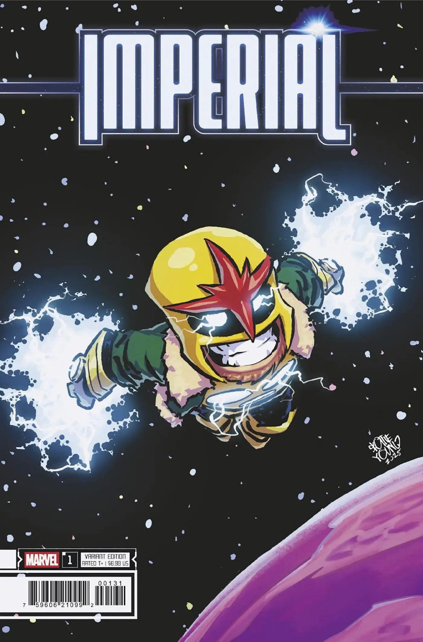 Imperial #1 Skottie Young Variant comic book cover front art design