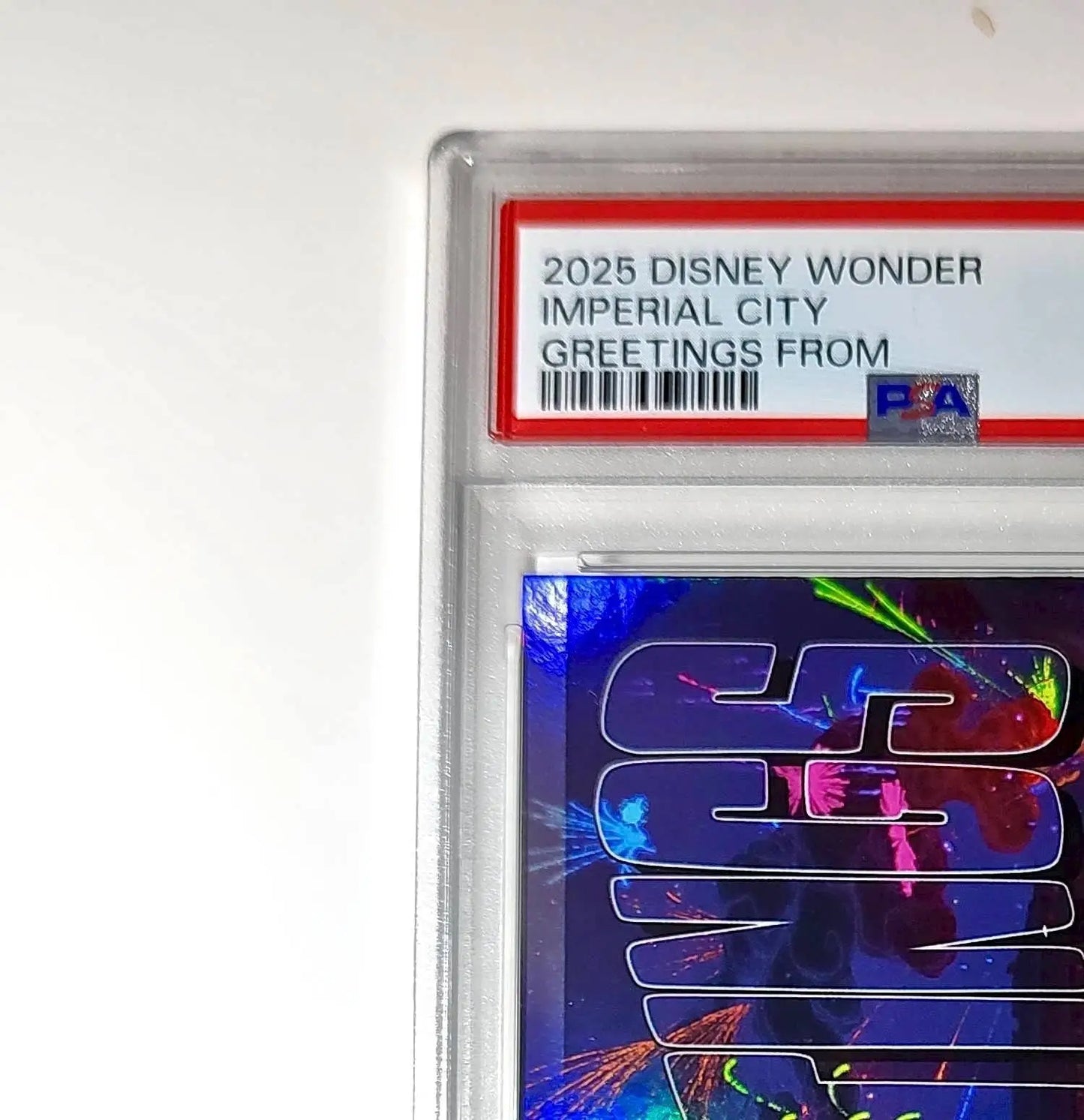 Imperial City 2025 Topps Disney Wonder #GF-8 Greetings From Card Mulan PSA 9 - Non-Sports Card Single