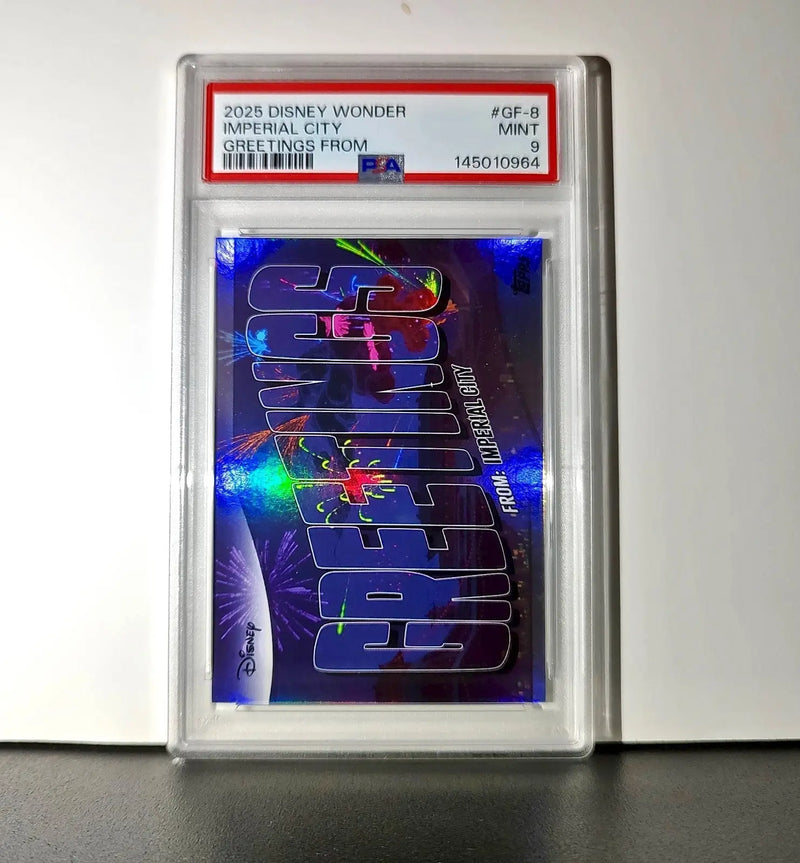 Imperial City 2025 Topps Disney Wonder #GF-8 Greetings From Card Mulan PSA 9 - Non-Sports Card Single