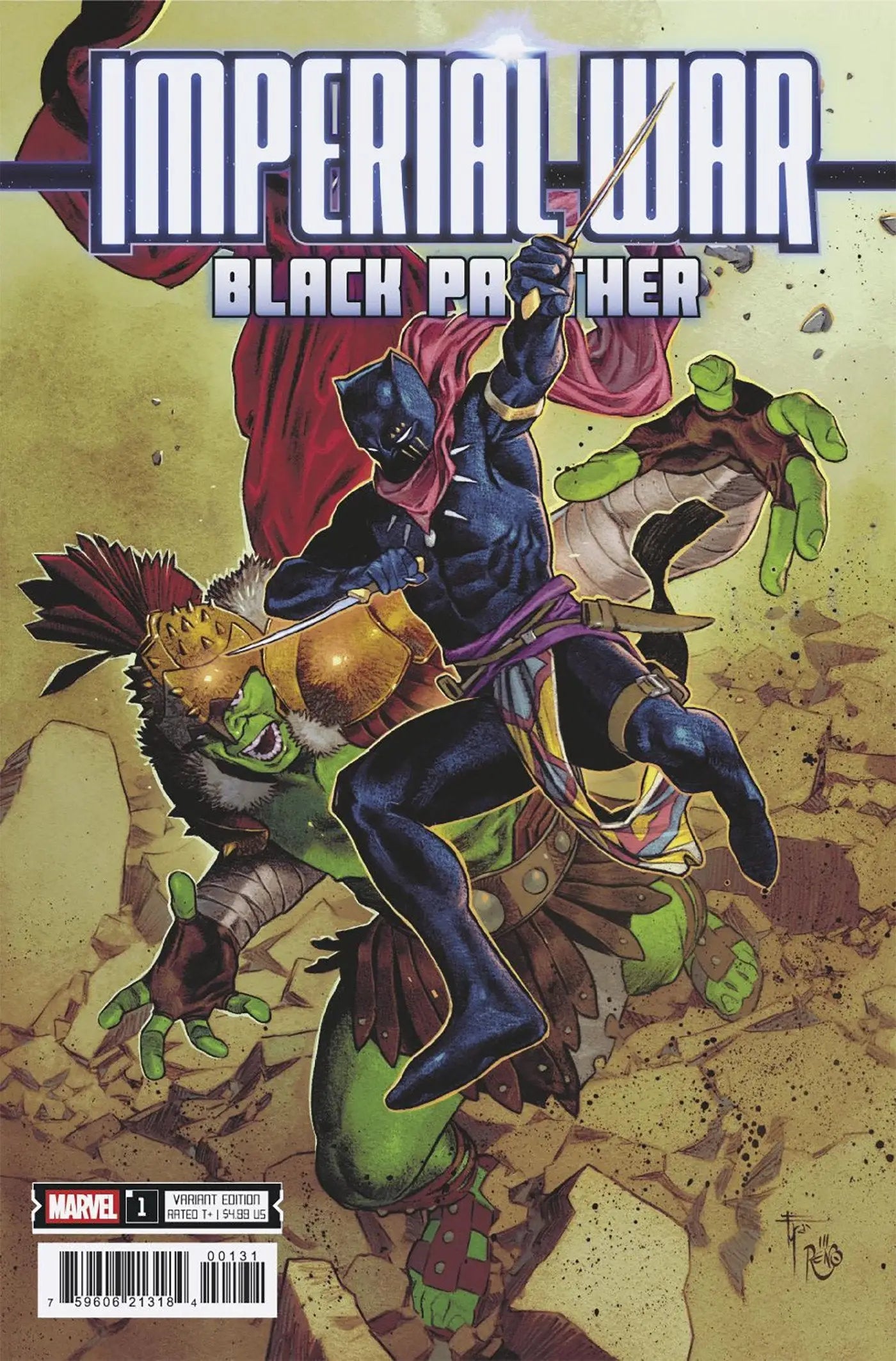 Imperial War: Black Panther #1 Francesco Mobili Variant - Comic Book