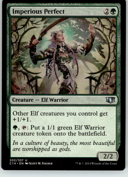 Imperious Perfect - Commander 2014 - 202 - LP Magic: The Gathering - Magic Card Single