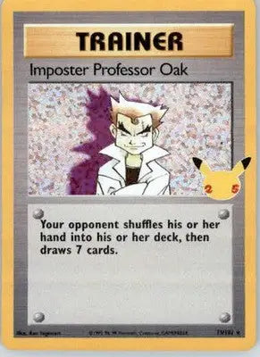 Imposter Professor Oak - Celebrations: Classic Collection - 73/102 - Holo NM - Pokémon Card Single