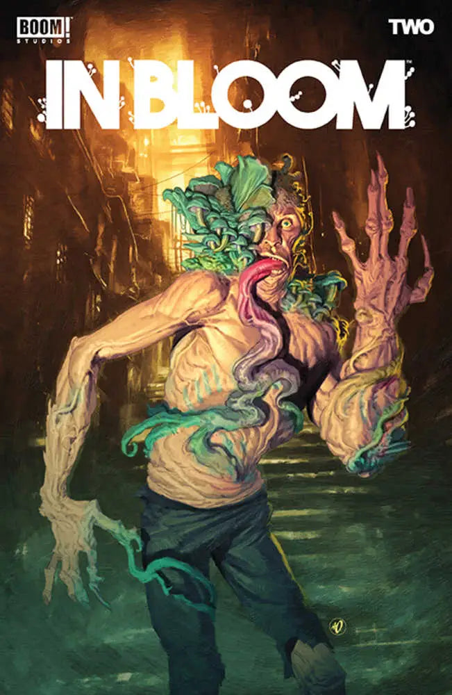 Horror comic book cover of In Bloom #2 features chilling artwork for collectors